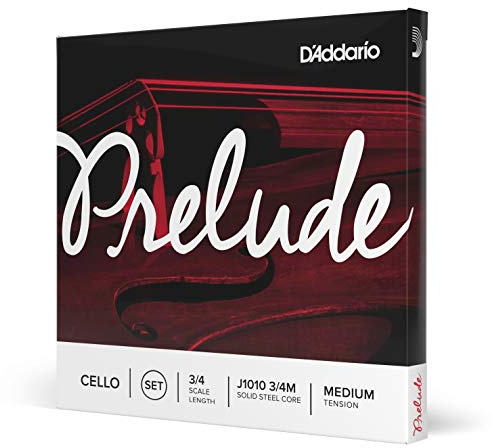 D'Addario J1010-3/4M Prelude Cello Saitensatz Kohlefaserstahl/Nickel 3/4 Medium