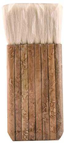 Yasutomo Hake Multihead Bamboo Brush with Sheep Hair Bristles, 2 1/2 inch (BH8)