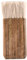 Yasutomo Hake Multihead Bamboo Brush with Sheep Hair Bristles, 2 1/2 inch (BH8)