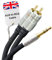 CableMountain 10m RCA to 3.5mm Cable - Phono to Mini Headphone Jack - Gold Plated Male-to-Male Phono to 3.5mm Jack Cable | Stereo Y Splitter RCA Cables for Turntable, TV and Speakers