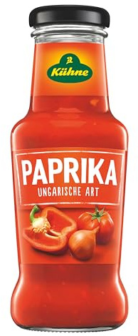 Kühne Würzsauce Paprikasauce Ungarische Art, 250ml