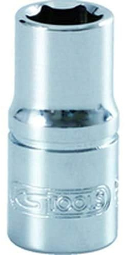 KS Tools 130.0313 1/4 6-kant Stecknuss, kurz, 10,0 mm