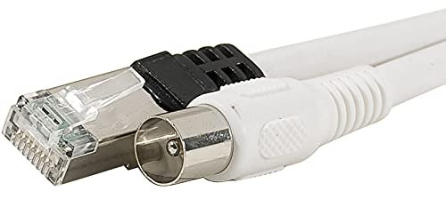 CONECTICPLUS Câble antenne TV vers RJ45 VDI 3 mètres
