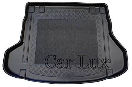 Car Lux AR03280 - Alfombra Bandeja Cubeta Protector cubre maletero a medida con antideslizante