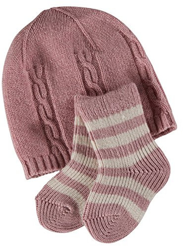 FALKE Kinder Socken Giftset, Wolle/Kaschmirmischung, 1 Stück, Rosa (Rosewater 8666), Größe: 74-80