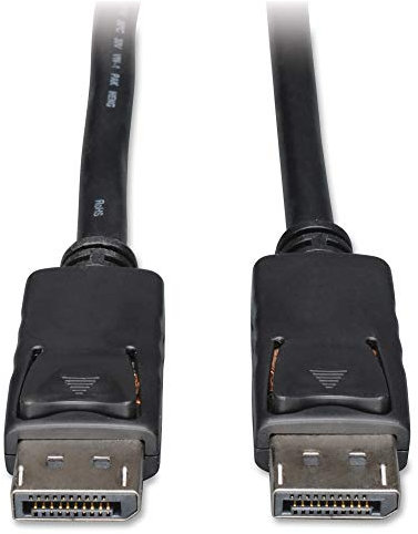 Tripp Lite DisplayPort câble Audio et vidéo numériques avec Verrouillage (M/M) 4.57 m (15-ft.) Noir