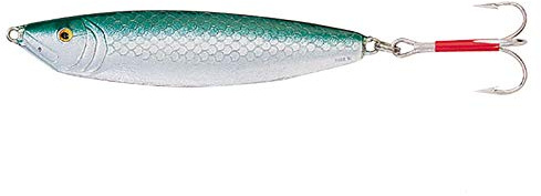 Solvkroken Stingsilda Pilker silberfarben-grün,