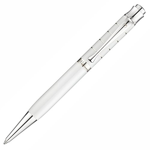 Waldmann Kugelschreiber Tango, weiß, Sterling Silber