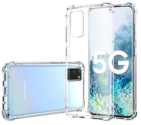 Hülle für Samsung Galaxy S20, Totill Hochwertig Transparent Weiche Durchsichtig Dünn Handyhülle mit TPU Stoßfest Fallschutz Bumper Case Cover für Samsung Galaxy S20 6.2'' - Clear