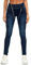 Elara Damen Jeans Boyfriend Baggy Knopfleiste Chunkyrayan EL05D1 Dunkelblau 48 (4XL)