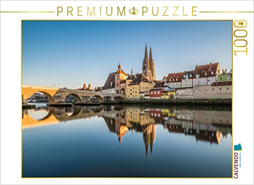 CALVENDO Puzzle EIN Motiv aus dem Kalender Regensburg, kunstvoll in Szene gesetzt | 1000 Teile Lege-Größe 64 x 48 cm Foto-Puzzle für glückliche Stunden