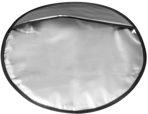 Parasol para volante, bloqueo solar para volante, lámina de aluminio anticalor para coches, camiones, SUV, furgonetas