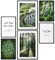 Papierschmiede® Mood Poster Set Green Explorer, Bilder Wohnzimmer Deko Schlafzimmer, 2x DIN A4 und 4x DIN A5, Reisen Natur Abenteuer Grün - Wandposter ohne Rahmen