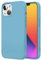 TBOC Cover Compatibile con iPhone 14 Plus [6.7] Custodia Rígida [Azzurro] Silicone Liquido [Sensazione Morbida] Fodera Interna Microfibra [Protegge Fotocamera] Antiscivole Resistente