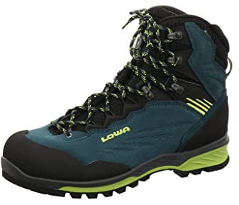 LOWA Stiefel mittel Cadin II GTX MID stahlblau/Limone 48.5