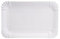 Tessera Bio Products QXH1117 - Platos rectangulares de papel (11 cm de ancho, 17 cm de largo, 250 unidades), color blanco