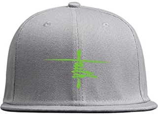 Baseballmütze Glaube Kreuz Jesus Christus Kirche Bibel zum Beten Gott stilvolle flache Krempe Hip-Hop Kappe für Männer und Frauen – perfekt für Streetwear und Freizeitkleidung, Grau 0, One size