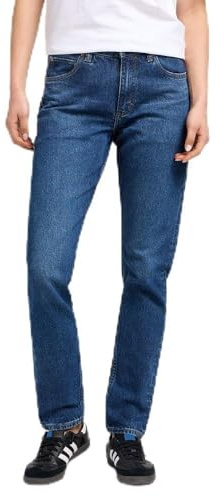 Lee - Jeans Damen - Slim Straight Fit - Rider Jeans - Modern Mid