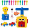 KEAGAN Ballon Auto Spielzeug, Kinder Ballon Auto Spielzeug, Balloon Powered Car Balloon Launcher Toy, Auto Ballonantrieb, Balloon Powered Launch Car, Trägheit Power Ballon