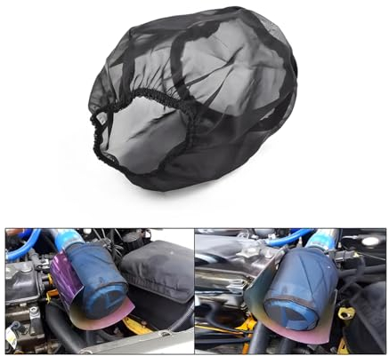JNNJ Copertura Universale Filtro Aria, Moto Filtro Aria Pioggia Calza Antipolvere Copertura Protettiva, Car Filtro Aria Copertura Protettiva Universale Impermeabile Antiolio Antipolvere(1.2cmx1.5cm)