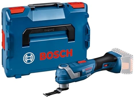 Bosch Professional 18V System Utensile multifunz. a batteria GOP 18V-34 (motore brushless, Vibration Control, impugnatura sottile da 180 mm, incl. 1 lama, in L-BOXX)