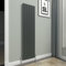 GY Bath Vertical Radiator Anthracite Flat Panel Designer 1600x408mm Single Modern Central Heating Rads