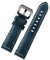 EAMOM 20mm 22 mm 24 mm 26 mm echter Leder Retro Man Uhrenband für Panerai PAM111 441 Kaufmanns -Wachband -Handgelenksgurt(Blue-black,24mm)