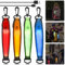 GAOUTO 4er Set: USB Wiederaufladbarer LED Sicherheitslicht-Anhänger Reflexband, Wasserfest, Für Kinder, Joggen, Rucksack (Rot+Grün+Blau+Orange)