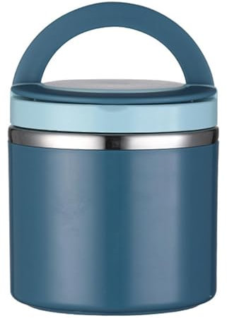 Lnhgh Thermobehälter Mit Griff, 1000ml Edelstahl-suppen-thermoskanne, Auslaufsichere Suppen-Thermoskanne, Lunchbox Warmhaltetopf Für Mahlzeiten, Suppe, Mittagessen, Babynahrung
