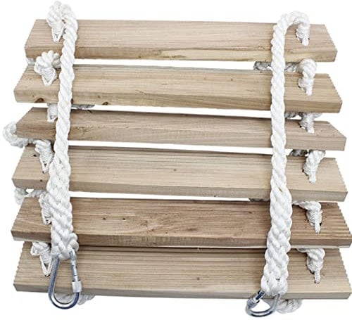 Emergency Fire Escape Ladder for Apartments Non slip Plank Design Compact and Fast Deployment 10M/32.8FT Nylon Rope Ladder Ideal for Outdoor Climbing and Engineering Use