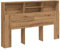vidaXL Kopfteil, Bettkopfteil mit Stauraum, Schlafzimmer Kopfteil-Regal Wand-Kopfteil, Betthaupt, Artisan-Eiche 160x19x103,5cm Holzwerkstoff