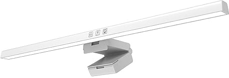Gsycle Luce monitor del computer, ridurre la fatica per gli occhi Schermo di controllo del monito ﻿ (Bianco)