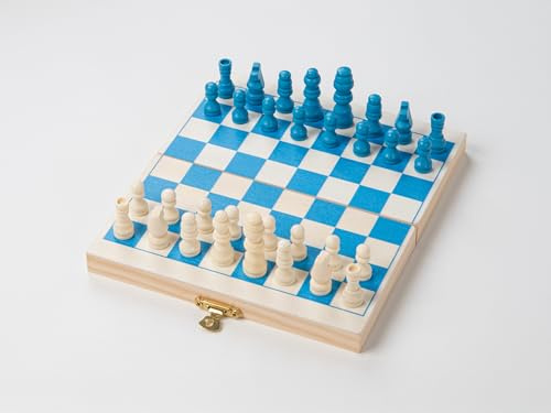 Recent Toys On-The-Go Chess Travel Board Set Game -Travel Chess Set with Folding/Portable Storage Board-Traditional Strategy Game for Kids/Children/Adults