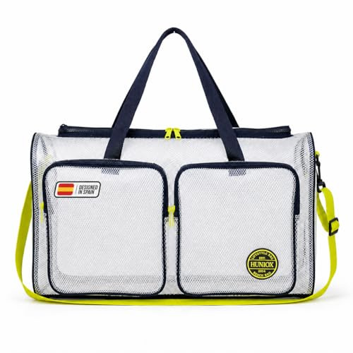 Huniox Bolsa Playa XXL Familiar Beach Bag - Bolso Playa Grande XXL Familiar - Bolsa de Playa Grande XXL Familiar con Cremallera