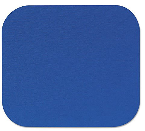 Fellowes 58021 Mauspad, rutschfest, 22,9 x 20,3 x 0,3 cm, Blau