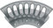 RIEGLER 113986-SH 04 Schlauchhalter, Aluminium unlackiert, maxi, 1Stk