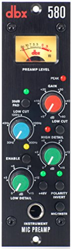 DBX 580 Compact, Professional Mic Preamp