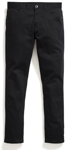 NEXT Herren Essential Relaxed Fit Jeans mit Stretch Schwarz Solid Numeric_34