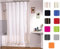 MSV Rideau de Douche uni Blanc