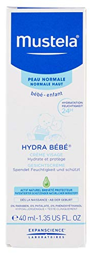 Mustela Hydra Baby Moisturising and Protective Face Cream 40 ml