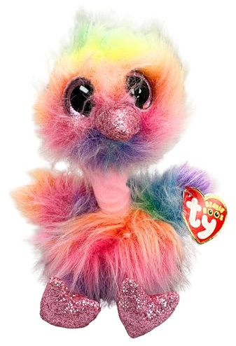 Ty Beanie Boos Asha Pastel Ostrich Toys
