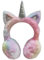 Gifts Treat Mädchen Ohrenschützer Einhorn Ohrenschützer in buntem Plüsch Design, M, buntes Einhorn