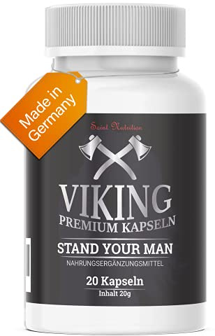 Viking by Saint Nutrition® - Kapseln hochdosiert für Männer | kraftvoll mit natürliche Inhaltsstoffe für den aktiven Mann