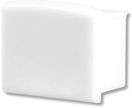 Endkappe EC10W weiß für Profil SURF12 BORDERLESS, 1 STK