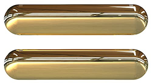 Ultion Sweet Multi-Layer Insulated Rounded 12 Letter Box Letterplate - Matching Door Furniture Available (Gold)