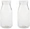 2 Pz Bottiglia Di Latte Fresco Contenitori Contenitore Per Bevande Bottiglia Per Il Latte Portatile Bottiglia Salvafreschezza Il Bottiglia Di Budino Plastica