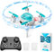 4DRC V5 Mini Drone con Cámara para Niños Principiantes,RC Quadcopter con función de Flotador,Regalos y Juguetes para Niños,Flips 3D,Vuelo Circular,Luces LED,2 Baterías