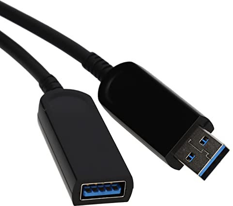 kenable Long câble d'extension AOC USB 3.0 type A mâle vers femelle - 10 m