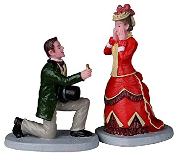 Lemax 22141 Caddington Village Figurine The Proposal