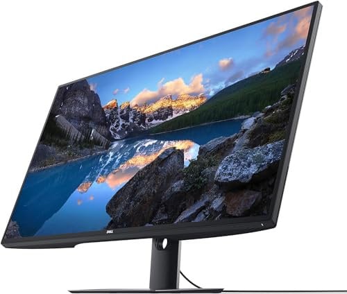 Dell UltraSharp U4320Q - LED monitor - 42.5 (42.5 viewable) - 3840 x 2160 4K @ 60 Hz - IPS - 350 cd/m² - 1000:1-5 ms - HDMI, DisplayPort, USB-C (Renewed)